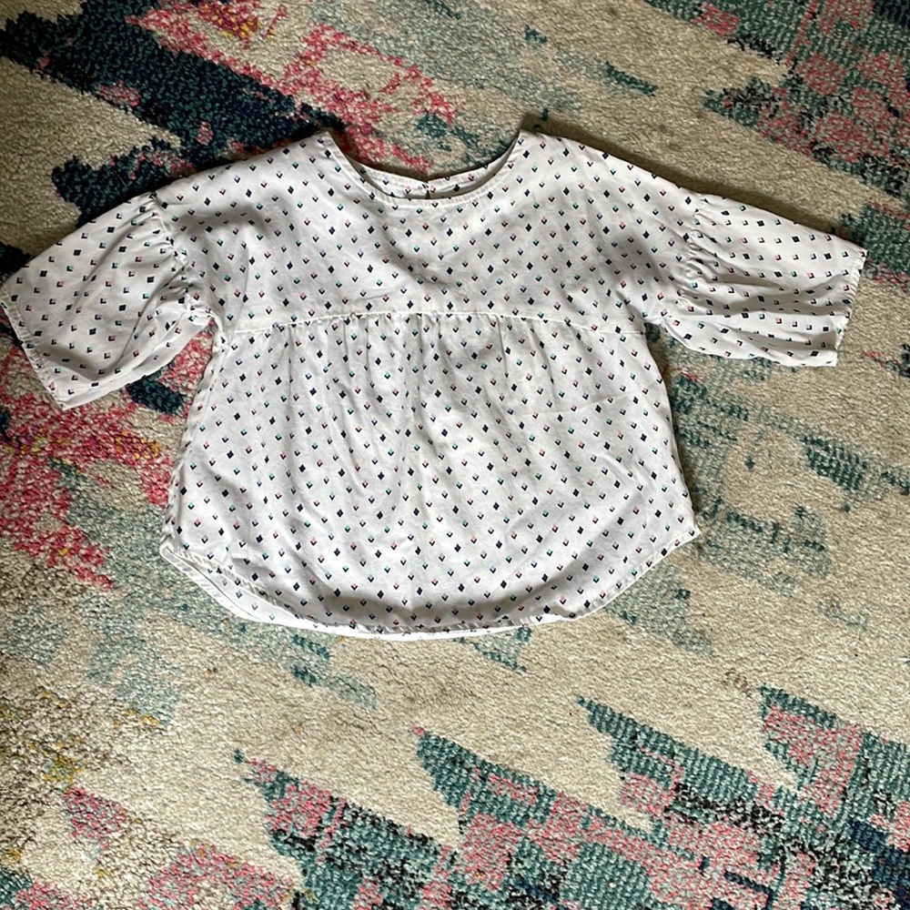 Gymboree puff sleeve shirt 👚